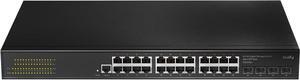 Cudy FS1006P 6-Port 10/100M PoE Switch 60W, 4 PoE Ports, CCTV Mode (Transmit Distance to 250m at 10Mbps), PD Detection,Fan-Less, Steel Case, Desktop and Wall-Mount, 802.3at / 802.3af