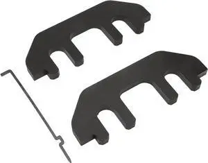 Cam Tool Holding Set - Compatible with Ford Vehicles - 2007-2014 Edge, Explorer, F150, Flex, MKX, MKS, MKT, Mustang, Taurus - Replaces 303-1248, 303-1530, 6682 - Camshaft Holding Tool Cam Tool Holding Set - Compatible with Ford Vehicles - 2007-2014 Edge, Explorer, F150, Flex, MKX, MKS, MKT, Mustang, Taurus - Replaces 303-1248, 303-1530, 6682 - Camshaft Holding Tool