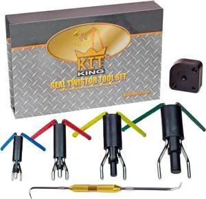 Kit King - Rod Seal Install Tool Set - 5 Piece Hydraulic U-Cup Twistor Installation Tool Set