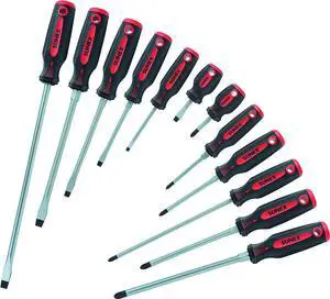 SUNEX TOOLS 1112SS Combination Screwdriver Set 12Piece