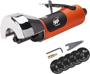 WORKPAD Air Cut Off Tool, Equipped with 5-Pieces 3" Cutting Disc Set, Pneumatic Tools