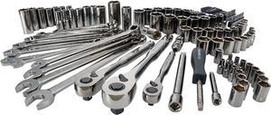 Craftsman 121 Piece SAE and Metric Chrome Mechanic Tool Set