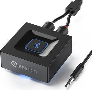 Esinkin Wireless Audio Receiver for Music Streaming Sound System Works with Smart Phones, Tablets and Car, Wireless Adapter for Speakers