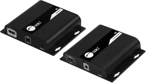SIIG 4K HDMI Over IP Extender Kit, 394ft, 1-to-Many, CE-H25D11-S2 SIIG 4K HDMI Over IP Extender Kit, 394ft, 1-to-Many, CE-H25D11-S2