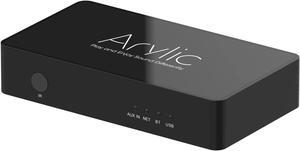 Arylic S10 WiFi & Bluetooth 5.0 preamplifier/Audio Receiver, Wireless multiroom/multizone Home Stereo Music Receiver Circuit Module with AirplaySpotify Connect and Remote Control for DIY Speakers