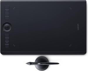 Wacom Intuos Pro Medium Bluetooth Graphics Drawing Tablet 8 Customizable ExpressKeys 8192 Pressure Sensitive Pro Pen 2 Included Compatible with Mac OS and WindowsBlack