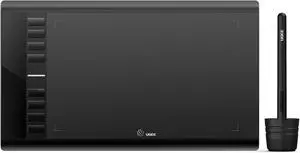UGEE M708 V3 Graphics Drawing Tablet,10X6 Inches Digital Drawing Tablet with 8 Hot Keys 8192 Levels Pen Compatible with Chromebook, Linux, Windows 7/8/10/11, macOS 10.10