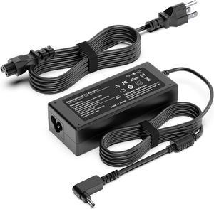 Acer 65W Laptop Charger for Acer Chromebook 11 13 14 15 R11 R13 CB3 CB5 C740 C720 C738T C731 C738T CB3-532 N15Q8 N15Q9 N16Q1 A13-045N2A A11-065N1A Spin 1 3 5 Swift 3 N16P1 CB3-131 Power Supply Cord
