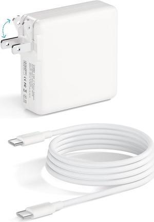 Macbook Pro Charger 118W Usb-C Power Adapter For Macbook Pro Air 13 14 15 16 Inch Mac Book Laptop Retina M2 M1 2023 2022 2020 2019 2018 2017 2016 Computer Usb C To C Fast Charging Charger For IPad Pro
