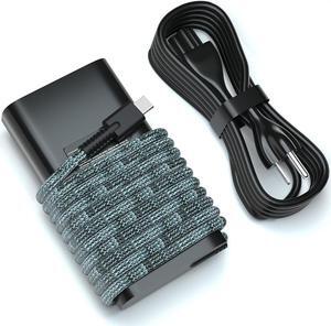 65W USB-C Charger for HP EliteBook 830 835 840 845 860 865 640 650 1040 G8/G9/G10/G11 & ProBook 440 445 450 455 460 465 G8/G9/G10/G11 - Fast Charging Power Adapter for HP Envy x360 15 & More Laptops