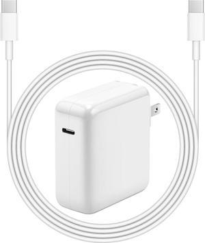 Mac Book Pro Charger, 118W USB C Charger Power Adapter Universal Mac Charger with 6FT USB C to C Cable Compatible for MacBook Pro 16 15 14 13 Inch, MacBook Air 13 Inch, iPad Pro and More USB C Devices