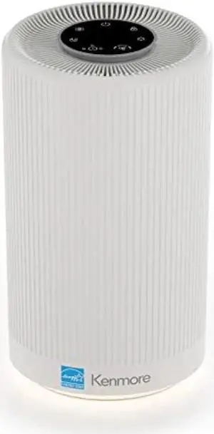 Kenmore PM1005 Air Purifier with H13 True HEPA Filter, Covers Up to 850 Sq.Foot, 25db SilentClean 3-Stage HEPA Filtration System for Office & Bedroom