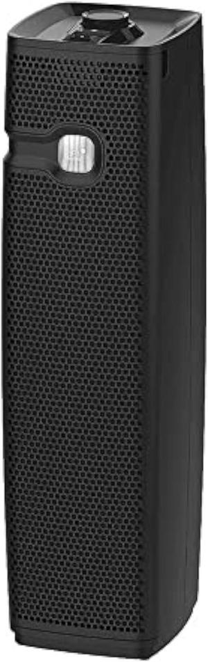 Holmes HAP9425B aer1 Tower Slim HEPA Air Purifier with Ionizer and Visipure Filter Window and Filter Life Indicator Dial for Small and Medium Rooms