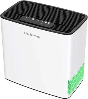 HEPA Air Purifier for Home, Elechomes P1801 Air Cleaner with Auto Mode, Air Quality Sensor, Removes 99.97% Dust Smoke Pet Dander, 22dB Ultra-Quiet, White
