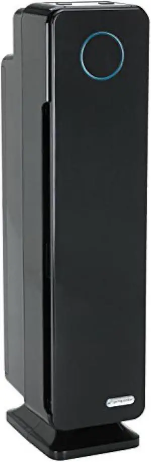 Germ Guardian AC5300B 28 3-in-1 True HEPA Filter Air Purifier for Home, Large Rooms, UV-C Light Kills Germs, Filters Allergies, Smoke, Dust, Pet Dander, & Odors, 5-Yr Wty, GermGuardian, Black Germ Guardian AC5300B 28 3-in-1 True HEPA Filter Air Purifier for Home, Large Rooms, UV-C Light Kills Germs, Filters Allergies, Smoke, Dust, Pet Dander, & Odors, 5-Yr Wty, GermGuardian, Black