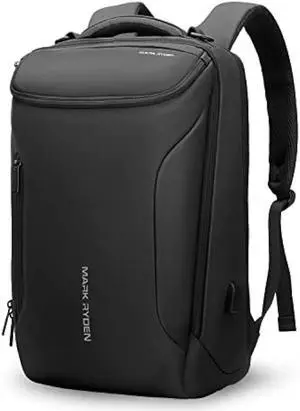 MARK RYDEN Business Backpack for Men, Waterproof High Tech Backpack with Sport Car Shape Design and USB Charging Port, Travel Laptop Backpack Fits 17.3 Inch Notebook