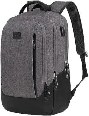 Goloni Travel Laptop Backpack,Business Slim Durable Laptops Travel Backpacks with USB Charging Port,15.6 Inch College Computer Bag for Men Women