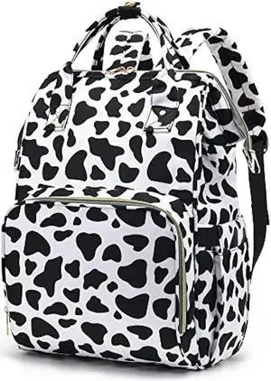 Yusudan Cow Print Laptop Backpack for Womens Girls, College Backpacks School Bag Bookbag 15.6 Inch Computer Backpack Yusudan Cow Print Laptop Backpack for Womens Girls, College Backpacks School Bag Bookbag 15.6 Inch Computer Backpack