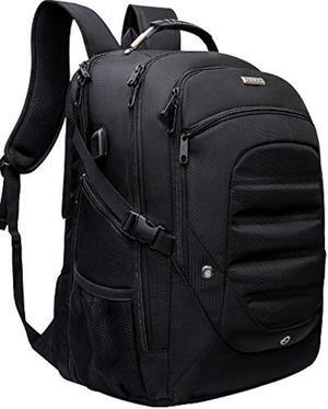 SHENGTS 55L Travel Laptop Backpack with USB Charging Port TSA Friendly for 17 17.3 18 18.4 19 19.5 Inches Large Gaming Laptop Notebook Computer Wonmen Men