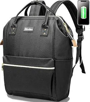 MOCFACE Laptop Backpack 15.6 Inch Stylish Backpack Casual Daypack Work Bag with USB charging Port for Women/Men
