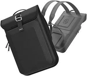 Smatree New Upgrade Hard Travel Laptop Backpack for 15.6-16inch Dell Laptop, Business Laptop Backpack for Men, Water Resistant Backpack for Laptop Bag,Black