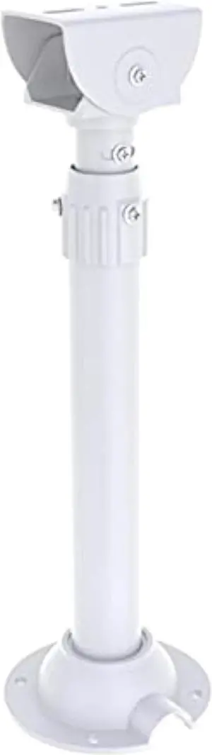 WiTi Extendable Mounting Pole for Security Surveillance Cameras,15.7-23.6 inch Adjustable Ceiling Mount Bracket for CCTV IP Camera,Solid Metal Powder Spray Coating