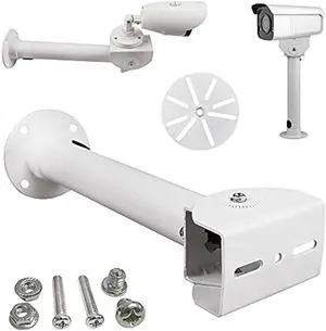 compcctv CCTV Security Camera Mount Bracket, Adjustable Universal Camera Wall Mounting Bracket for CCTV Security Camera/I Mount/Dome Camera/IP Camera/7.8in