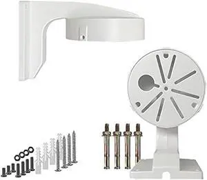 WiTi 4.7 inches Wall Mount Bracket for Dome Security Camera,Deep Base Junction Box Cable Management Mounting Case, CCTV IP Surveillance Cameras Holder Metal Solid Powder Spray Coating