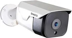 ONWOTE 5MP Super HD PoE IP Security Camera with Audio, Smart AI Human Detection, 2592x 1944 5 Megapixels, Indoor/Outdoor, 100ft IR, IP66, Add on Camera to PoE NVR or Switch