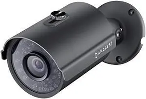 Anpviz 4MP PoE IP Bullet Camera with Microphone/Audio, IP Security Camera Outdoor Indoor, Night Vision 65ft, Waterproof IP66, 108° Wide Angle 2.8mm Lens, 24/7 Recording