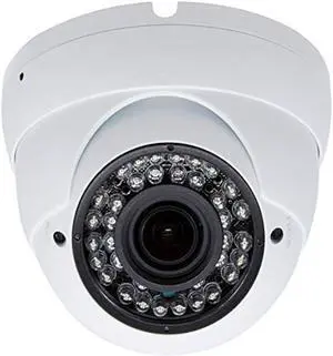 Vonnision 5MP 4MP Dome Super Hybrid Security Camera 4in1 TVI/CVI/AHD/960H CCTV Surveillance Security Camera 2.8-12mm Varifocal Lens Waterproof Day&Night Vision Outdoor/Indoor 98ft IR Camera White