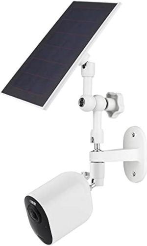 2-in-1 Wall Mount for Arlo Solar Panel and Arlo Pro/Arlo Pro 2/Arlo Pro 3/Arlo Pro 4/Arlo Ulra Security Camera, Adjustable Angle to Get Maximum Sunlight for Your Arlo Solar Panel