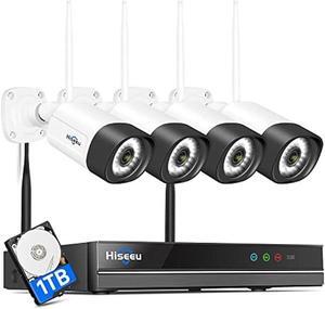 Dual Wi-Fi,2-Way Audio 5MP WiFi Security Camera System,Expandable 10CH NVR, 1TB Hard Drive,12V DC Power Cords, Spotlight, IP66 Waterproof, Motion Alert, Plug&Play, 24/7 Time Record, Work with Alexa Dual Wi-Fi,2-Way Audio 5MP WiFi Security Camera System,Expandable 10CH NVR, 1TB Hard Drive,12V DC Power Cords, Spotlight, IP66 Waterproof, Motion Alert, Plug&Play, 24/7 Time Record, Work with Alexa