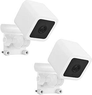HOLACA Vinyl Siding Hooks Mount for Wyze Cam V3,Siding Hanger Clips for Mounting Wyze Cam V3 Camera, Weatherproof Stainless Steel Material (White 2Pack)
