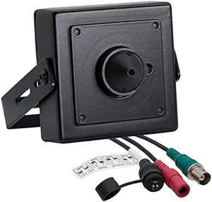 Evertech 1080p HD 4in1 AHD TVI CVI, Analog Indoor Hidden Camera with Pinhole Lens