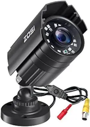 ZOSI 1080P CCTV Camera Indoor Outdoor Hybrid 4 in 1 HD TVI/CVI/AHD/CVBS Home Security Camera System,Night Vision,Metal Waterproof Housing For 960H,720P,1080P,5MP,4K analog Surveillance DVR