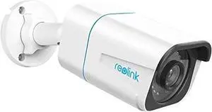 REOLINK Security Camera Outdoor System 4K, Surveillance IP PoE with Human/Vehicle/Pet Detection, 25FPS Daytime, 100F IR Night Vision, Up to 256GB microSD Card, RLC-810A, Audio and Motion Alert
