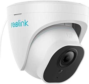 REOLINK Security Camera Outdoor IP PoE Dome Surveillance Camera Smart HumanVehicle Detection Work with Smart Home 100ft 5MP HD IR Night Vision Up to 256GB microSD Card RLC520A