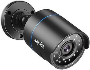 SANNCE 1080P Security Camera AHD/TVI/CVI/CVBS 4-in-1 CCTV Camera IP66 Weatherproof Analog CCTV Surveillance Bullet Camera Indoor Outdoor, 100ft Night Vision, No Power Supply and Cable, Only A Camera