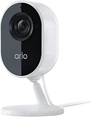 Arlo Essential Indoor Camera  1080p Video with Privacy Shield Plugin Night Vision 2Way Audio Siren Direct to WiFi No Hub Needed Surveillance Security White  VMC2040