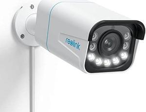 REOLINK RLC-811A PoE IP Security Camera 4K - 128° FoV, 5X Optical Zoom fot Outdoor Usage, 2.7mm Lens with Color Night Vision, Human/Vehicle/Pet Smart Detection, 2 Way Talk, Up to 256GB microSD Card