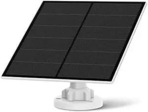 Sense-U Mini Solar Panel, 3.3w Solar Panel Charger with USB-B Output Port and Mounting Kit Compatible with Sense-U Outdoor Security Camera and Most 5V Rechargeable Battery Powered Surveillance Cameras