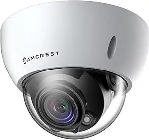 Amcrest 4K Optical Zoom AI IP Camera, Varifocal 8MP Outdoor IP POE Camera Dome, Face Detection, Human & Vehicle Detection, 2.7mm~13.5mm Lens, IP67, 5X Optical Zoom, (IP8M-VD2893EW-AI)