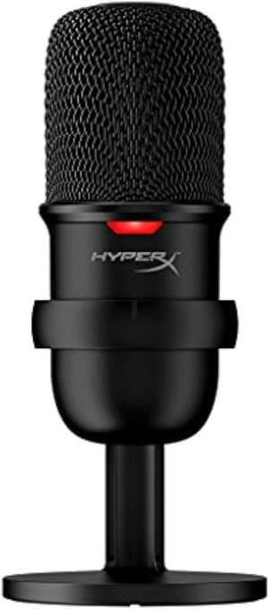 HyperX SoloCast USB Condenser Gaming Microphone, for PC, PS4, PS5 and Mac, Tap-to-Mute Sensor, Cardioid Polar Pattern, great for Streaming, Podcasts, Twitch, YouTube, Discord,Black HyperX SoloCast USB Condenser Gaming Microphone, for PC, PS4, PS5 and Mac, Tap-to-Mute Sensor, Cardioid Polar Pattern, great for Streaming, Podcasts, Twitch, YouTube, Discord,Black