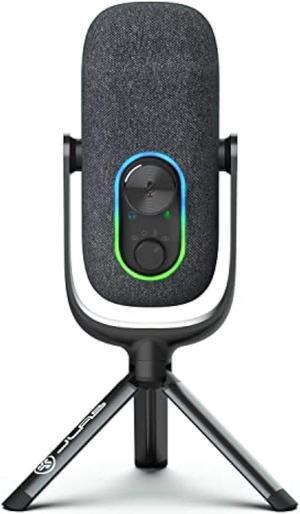 JLab JBuds Talk USB Microphone, Black, USB-C Output, Cardiod, Omni, Stereo, and Bi-Directional, 96k Sample Rate, Volume Control, Gain Control, and Quick Mute, 3.5mm AUX, Plug and Play JLab JBuds Talk USB Microphone, Black, USB-C Output, Cardiod, Omni, Stereo, and Bi-Directional, 96k Sample Rate, Volume Control, Gain Control, and Quick Mute, 3.5mm AUX, Plug and Play
