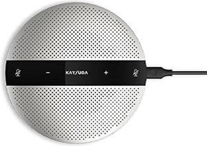 KAYSUDA USB Speaker Phone 360° Omnidirectional Microphone Portable Conference Speakerphone Echo Cancellation for Teams, Zoom, VoIP Calls, Webinar, Phone, Call Center, Recording
