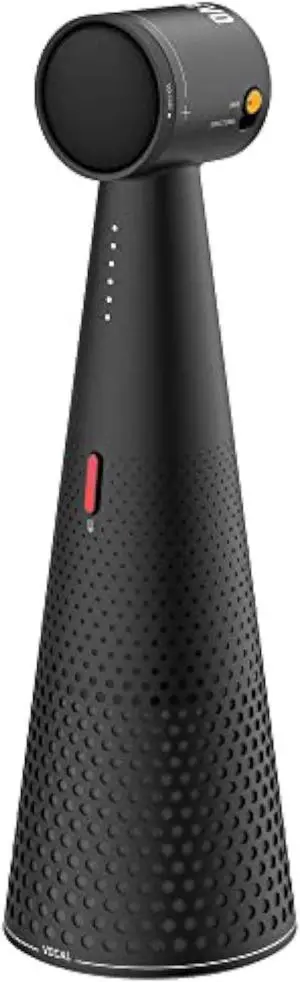 Ipevo Vocal AI Beamforming Bluetooth Speakerphone for Conferencing, Video Calls, Online Meetings, Hybrid Work, Meeting Rooms, Microphone with Noise Reduction