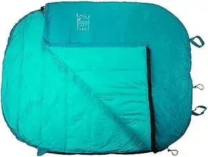 Happy Trails PNW 11 oz Ultralight Dog Sleeping Bag BackpackingOutdoor Dog Bed for HikingBackpacking Gear for DogsDog Hiking GearDog Camping GearPackable Sleeping Bag for DogsDog Travel Bed