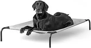 Coolaroo 474683 Original Elevated Pet Bed, Extra Large, Grey