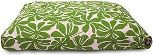 Sage Plantation Medium Rectangle Indoor Outdoor Pet Dog Bed With Removable Washable Cover By Majestic Pet Products